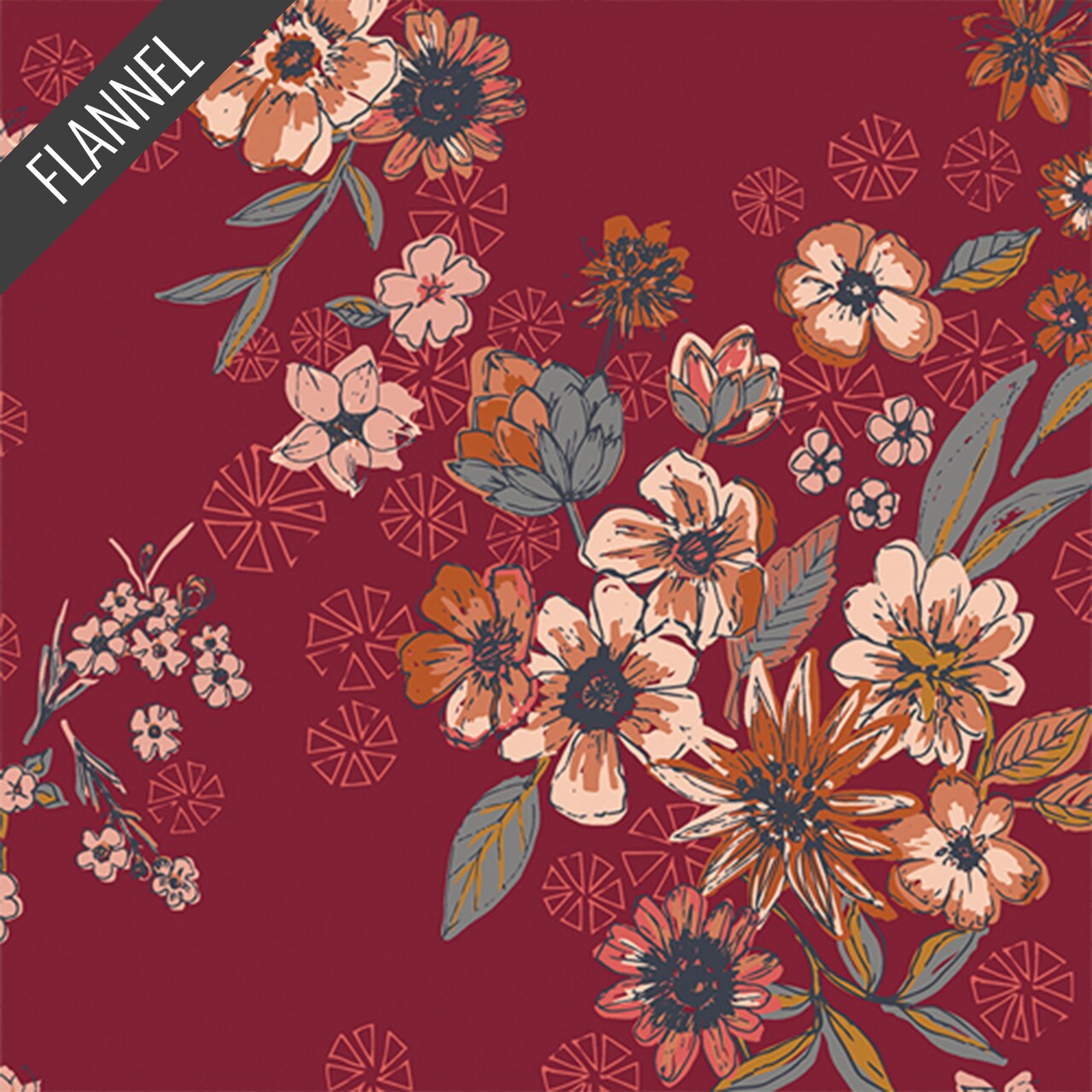 Constant Companion Flannel in Heart (f37300a) | Art Gallery Flannel | AGF Studio | Art Gallery